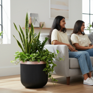MILANO 40 DUAL TONE PLANTER FOR INDOOR