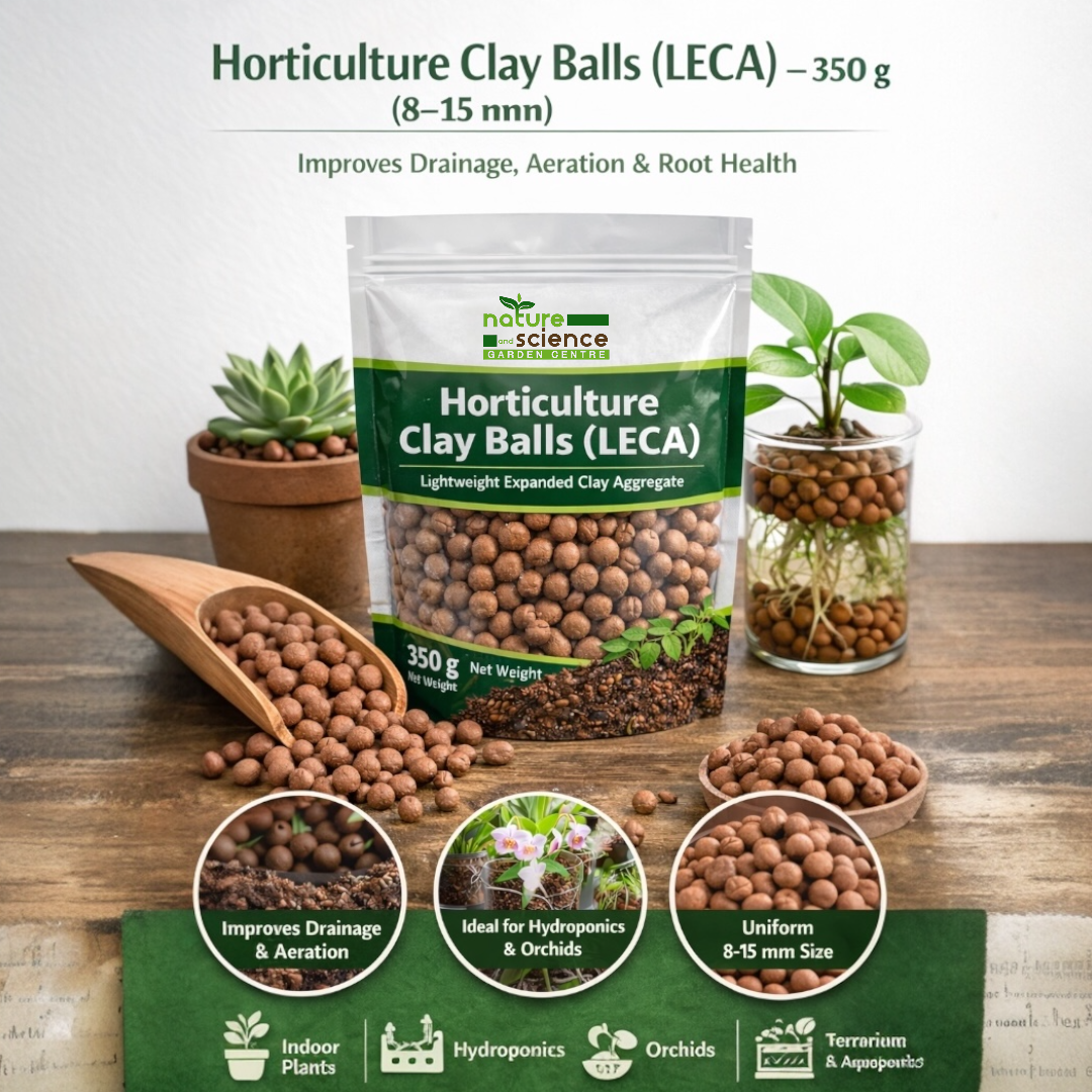 Horticulture Clay Balls (LECA) – 350 g (8–15 mm)