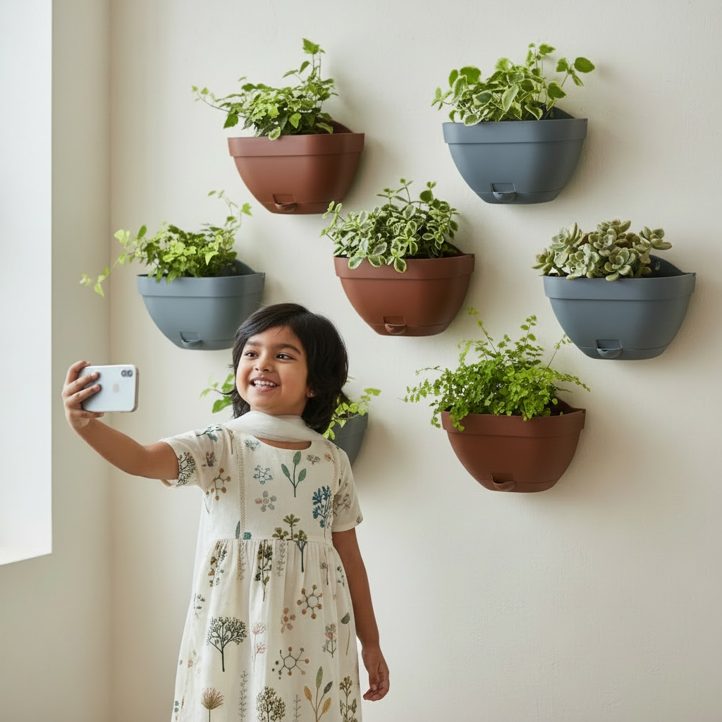 Wall Mounted Self-Watering Planter - Image 3