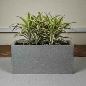 Quebec Rectangle Planter 60 Cm x 30 Cm