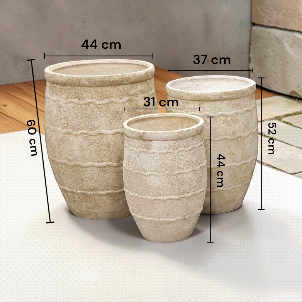 Ripple Stone Planter - Image 2